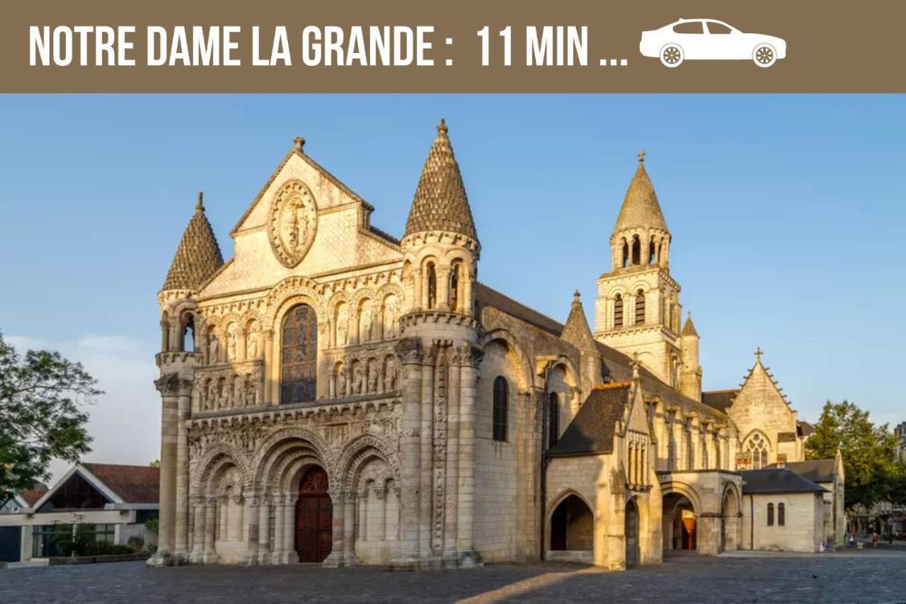Bellejoie - Appartement T3- Poitiers Sud - Direct Futuroscope - Parking Et Wifi Gratuit Εξωτερικό φωτογραφία